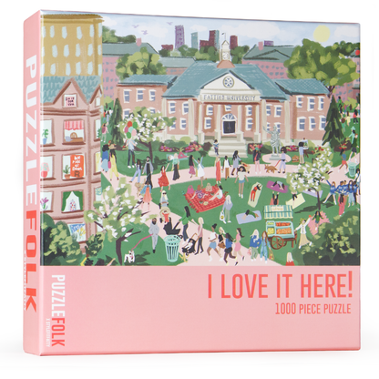 Puzzlefolk I Love it Here!, 1000 Piece Puzzle