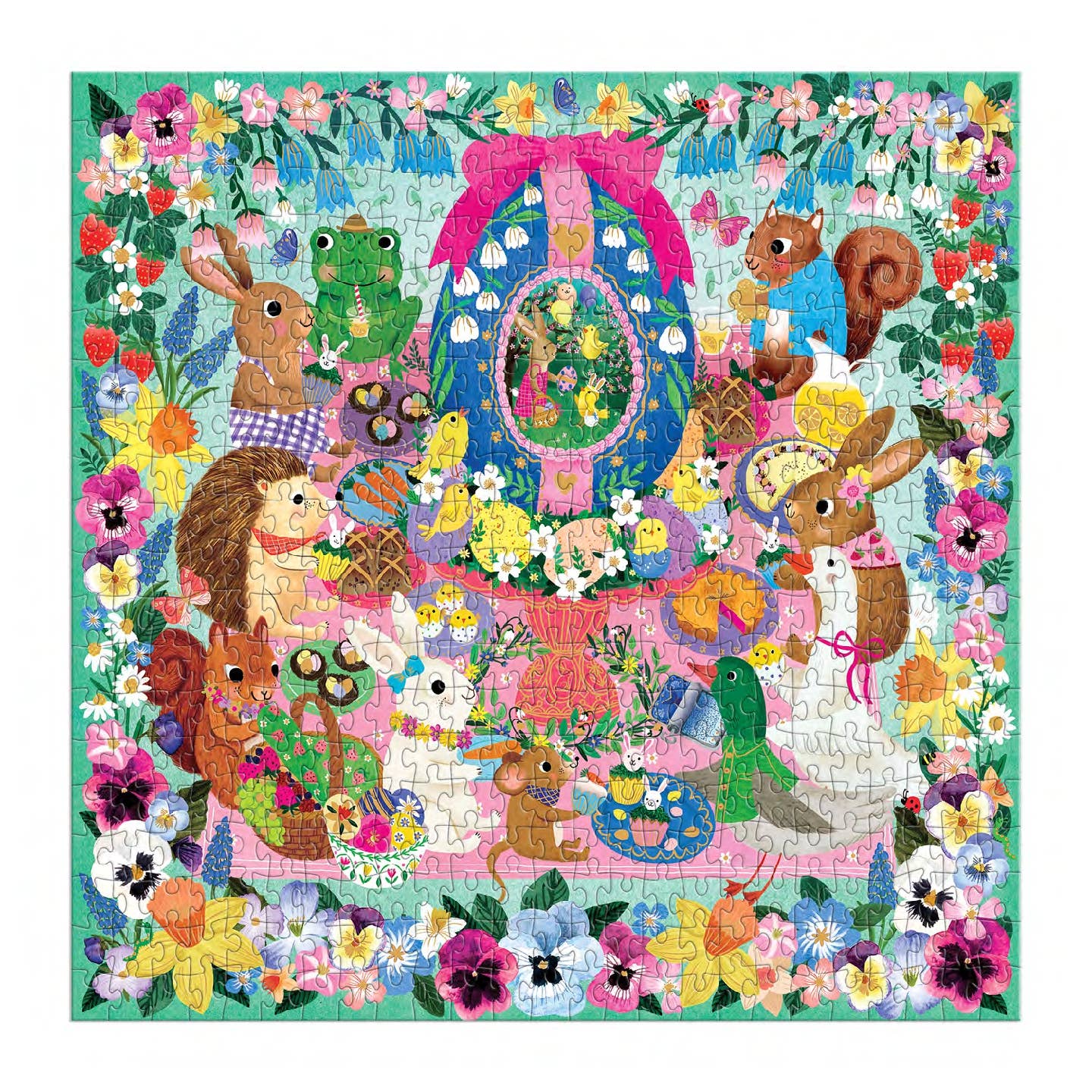 Mudpuppy Egg-cellent Day, 500 Piece Puzzle