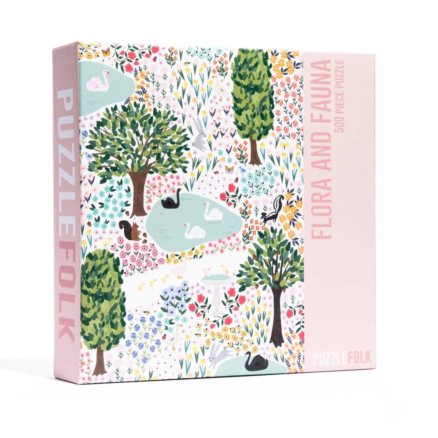 Puzzlefolk Flora & Fauna, 500 Piece Puzzle