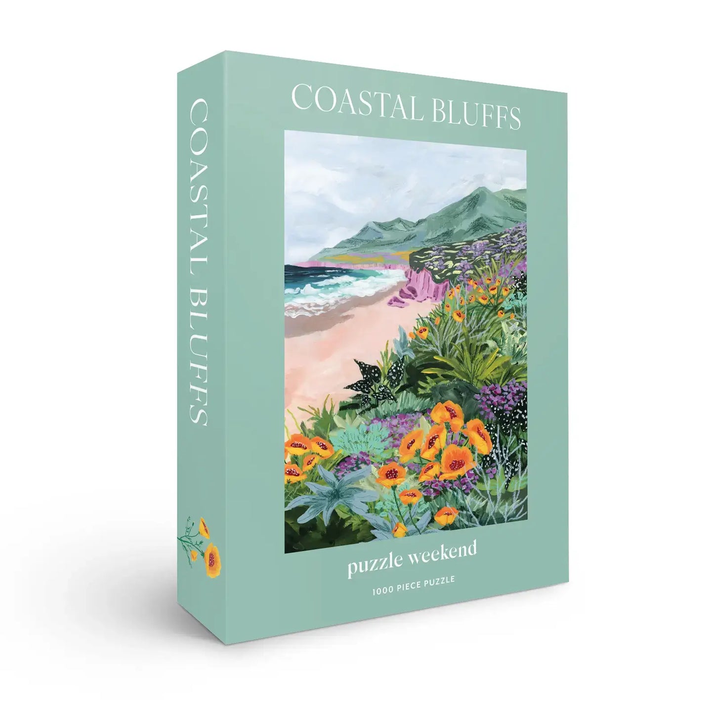 Puzzle Weekend Coastal Bluffs, 1000 Piece Puzzle