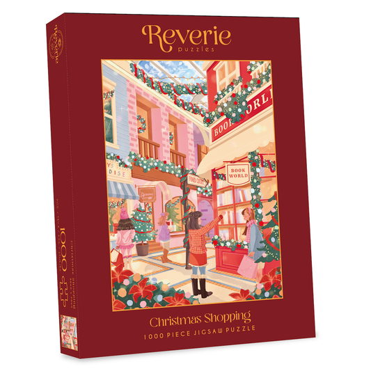 Reverie Christmas Shopping Jigsaw Puzzle, 1000 Piece Puzzle
