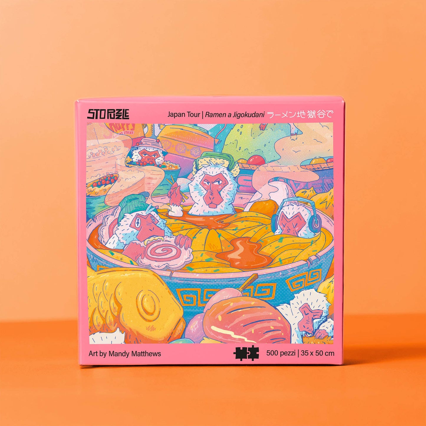 Sto Puzzle Ramen at Jigokudani 500 Piece Puzzle
