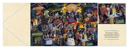 Chronicle Books Murder Most Puzzling: The Clairvoyants’ Convention, 500 Piece Puzzle