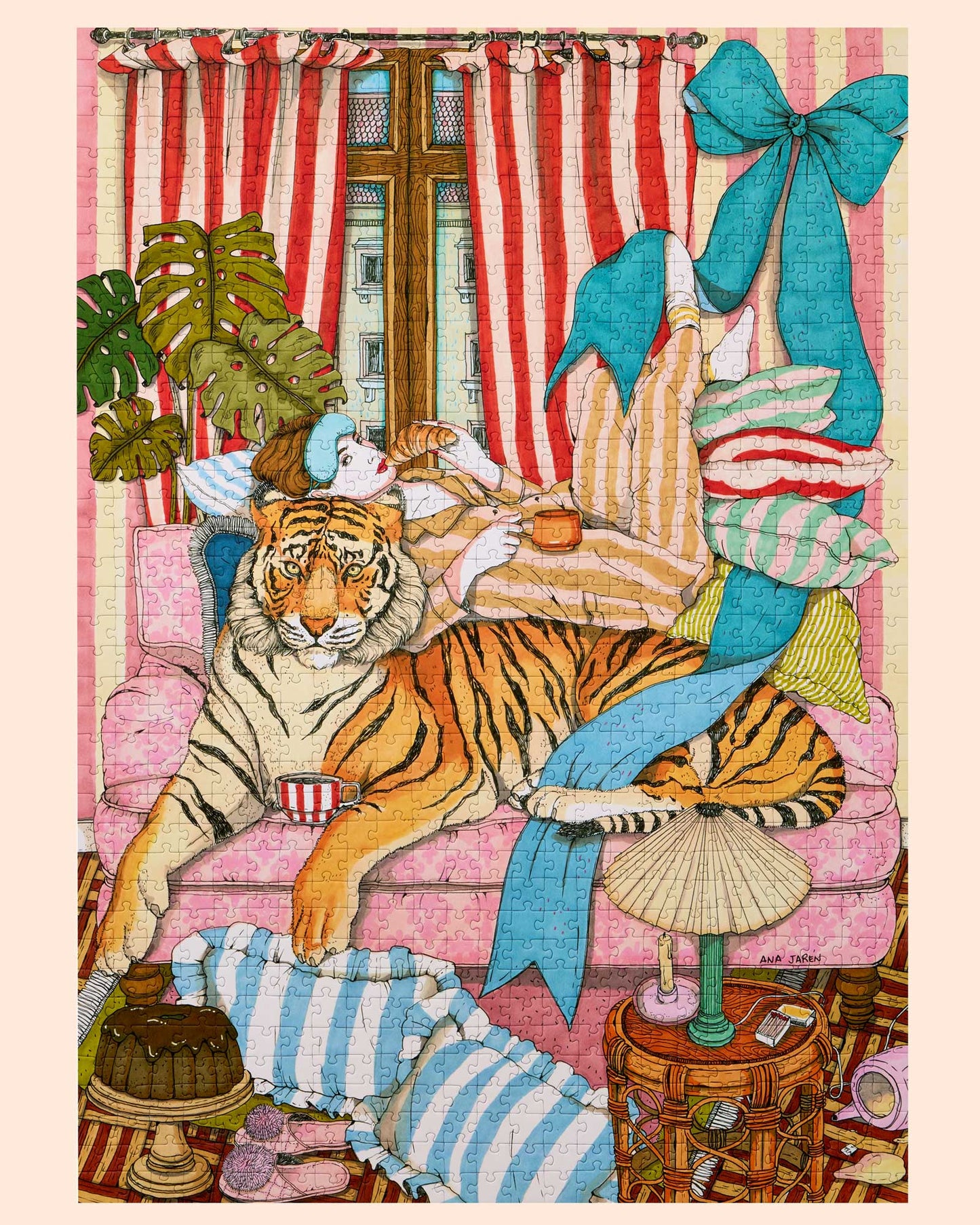 Ordinary Habit Wild Comfort, 1000 Piece Puzzle