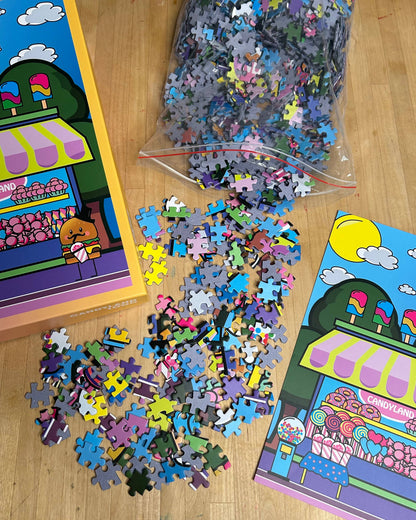 Sunshine Puzzles Candyland, 1000 Piece Puzzle