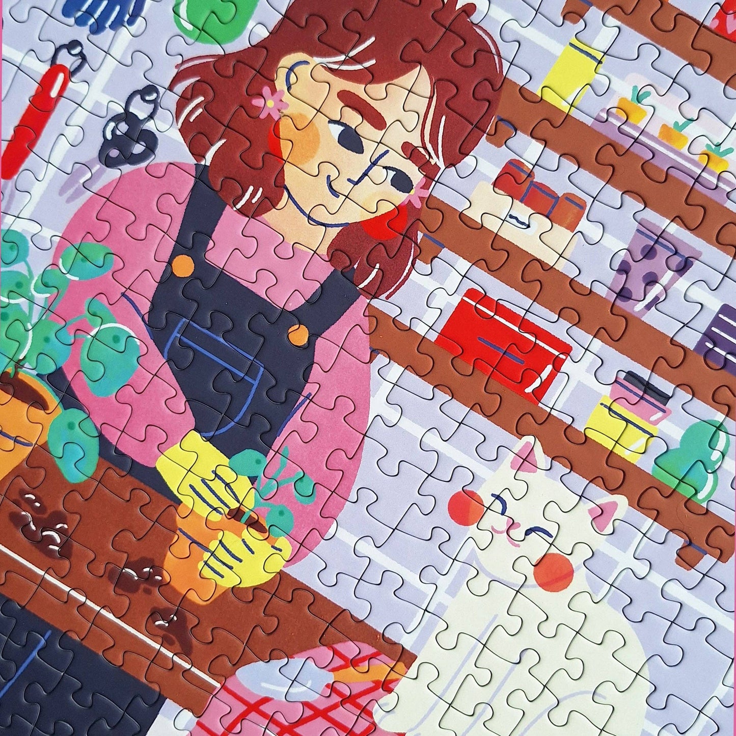 Pièce rapportée The Cat Greenhouse, 1000 Piece Puzzle