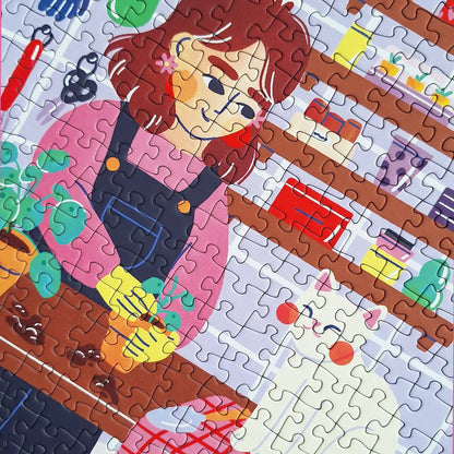 Pièce rapportée The Cat Greenhouse, 1000 Piece Puzzle