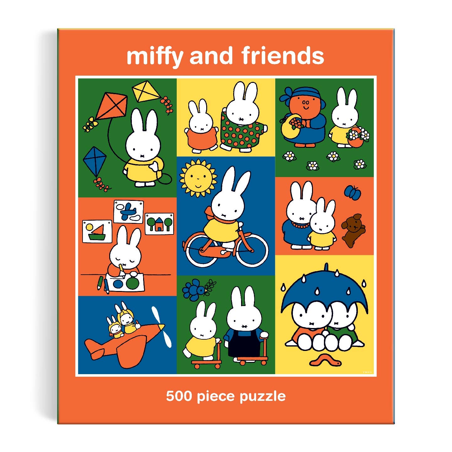 Galison Miffy and Friends, 500 Piece Puzzle