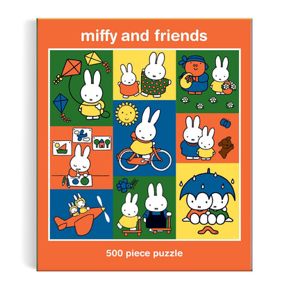 Galison Miffy and Friends, 500 Piece Puzzle