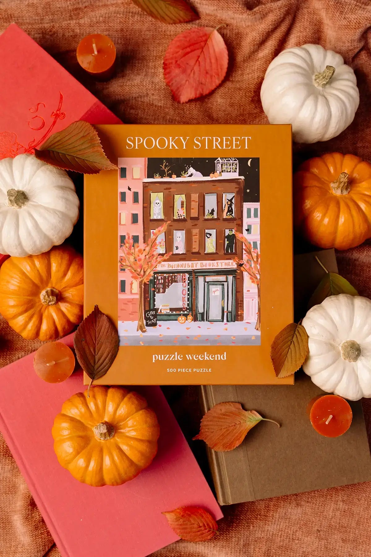 Puzzle Weekend Spooky Street, 500 Piece Puzzle