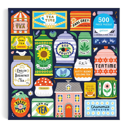 Galison Spot Of Tea, 500 Piece Puzzle