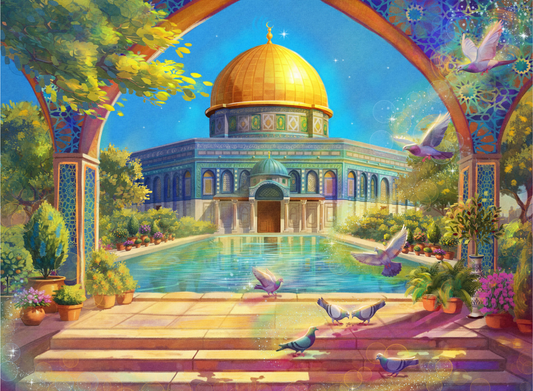 Laila Luxury Puzzles Golden Dome, 500 Piece Puzzle
