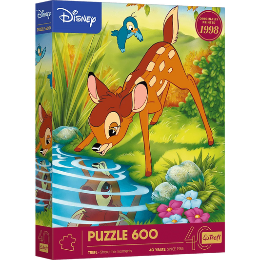 Trefl 40th Anniversary Disney Bambi, 600 Piece Puzzle - Imported