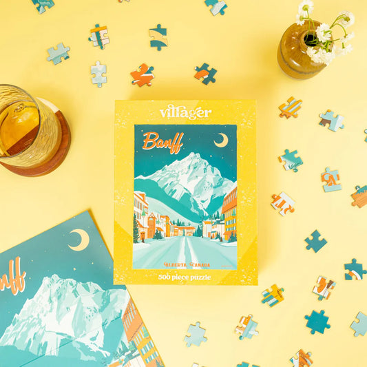 Villager Banff Moonlight, 500 Pieces