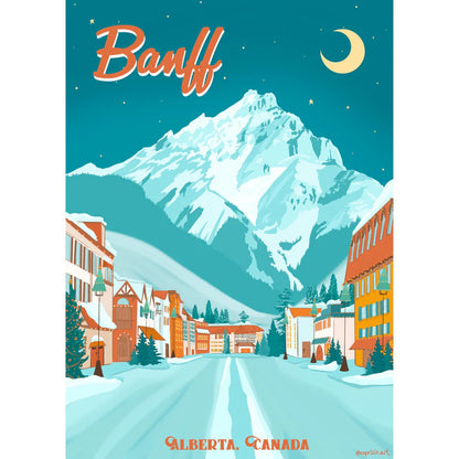 Villager Banff Moonlight, 500 Piece Puzzle