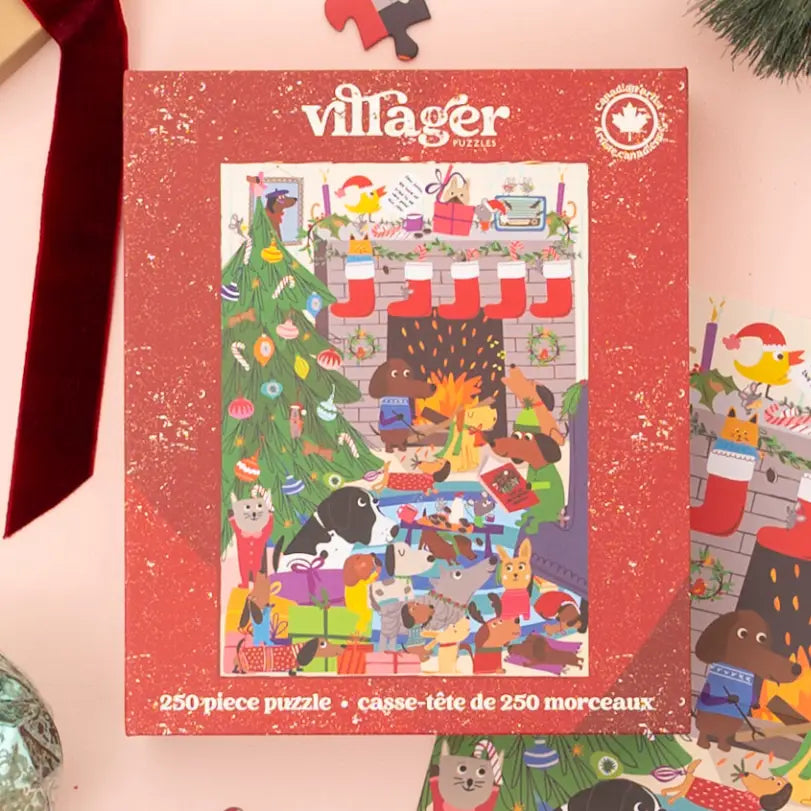 Villager Merry Barkmas, 250 Piece Puzzle