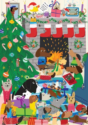 Villager Merry Barkmas, 250 Piece Puzzle