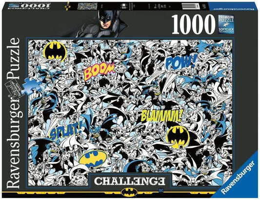 Ravensburger Challenge: Batman, 1000 Piece Puzzle - Imported