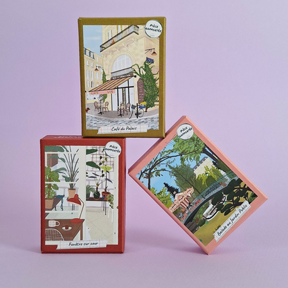 Pièce Rapportée Rear Window Bordeaux, 99 Piece Mini Puzzle