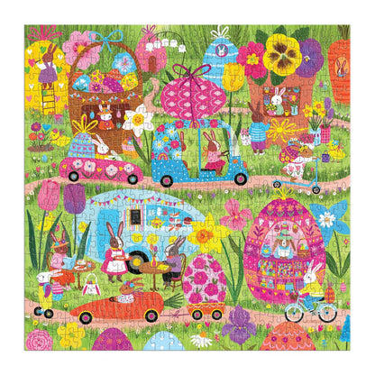 Mudpuppy Hoppin’ Around, 500 Piece Puzzle