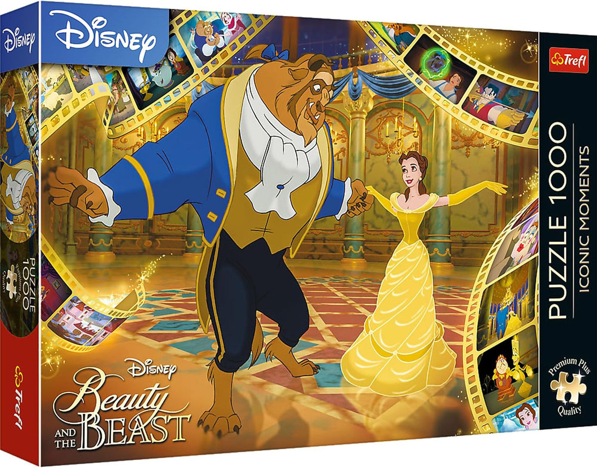 Trefl Disney Iconic Moments: Beauty and the Beast, 1000 Piece Puzzle ...