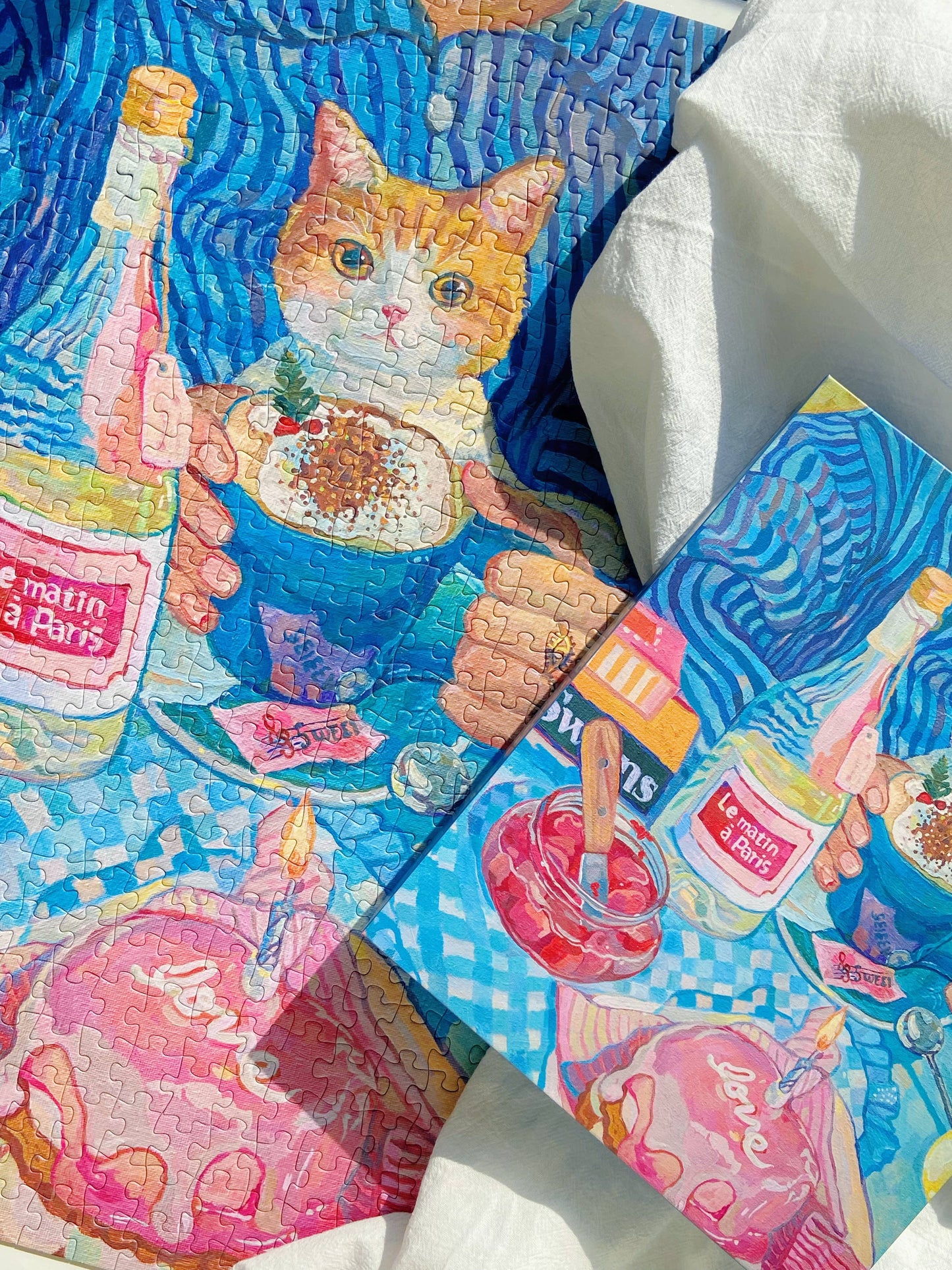 WEVE Kitty Café, 500 Piece Puzzle