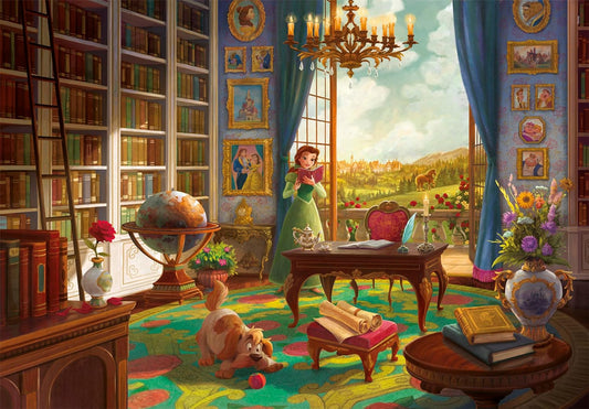 Clementoni Disney Ever After Collection: Belle, 500 Pieces - Imported