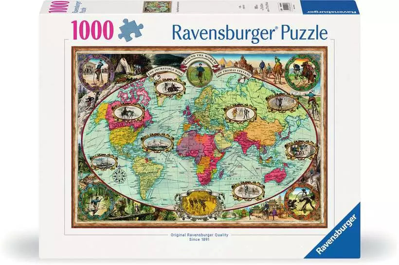 Vélos Ravensburger du monde entier, 1000 pièces