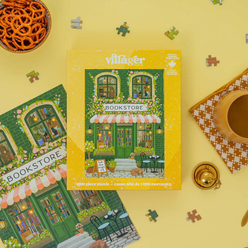 Villager Emerald Bookstore, 1000 Piece Puzzle
