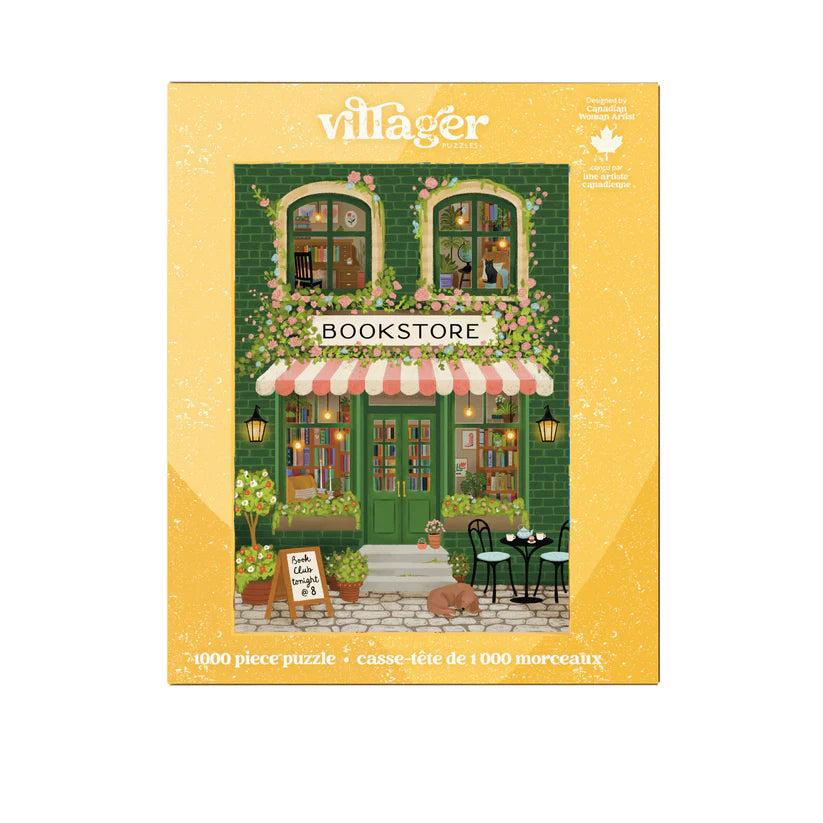 Villager Emerald Bookstore, 1000 Piece Puzzle