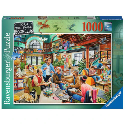 Ravensburger Turn the Page Bookclub, 1000 Piece Puzzle
