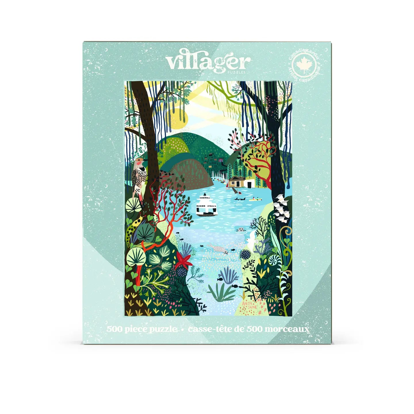 Villager Bowen Island, 500-Piece Puzzle