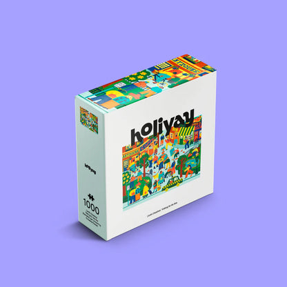 Holiyay Waiting for the Bus, 1000 Piece Puzzle