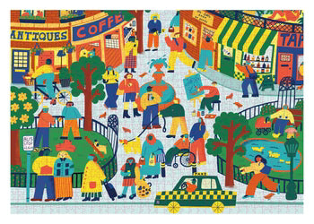 Holiyay Waiting for the Bus, 1000 Piece Puzzle