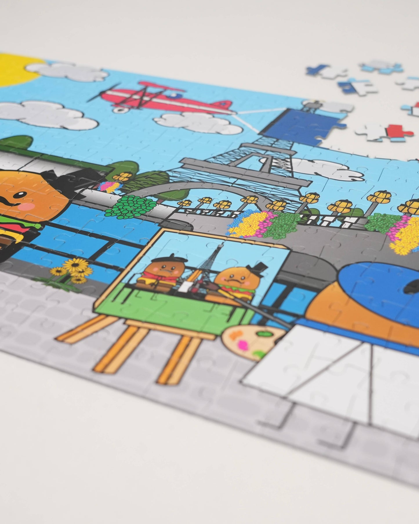 Sunshine Puzzles Home Sweet Home/ Paris, 2 x 260 Piece Puzzle