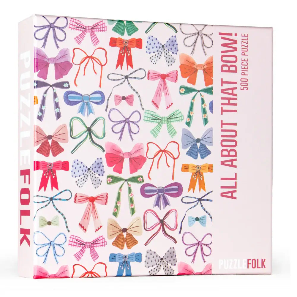 Puzzlefolk All About that Bow, 500 Piece Puzzle