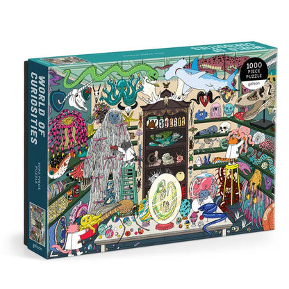 Galison World of Curiosities, 1000 Piece Puzzle