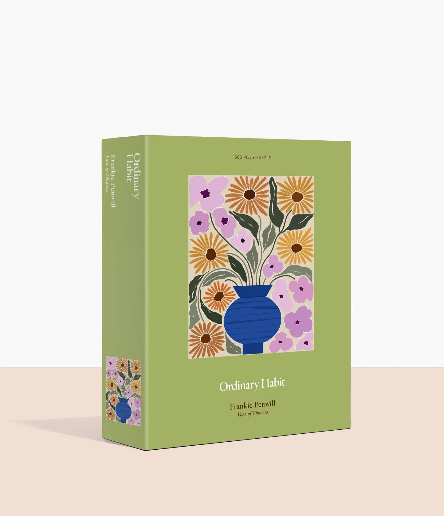 Ordinary Habit Vase of Flowers, 500 Piece Puzzle