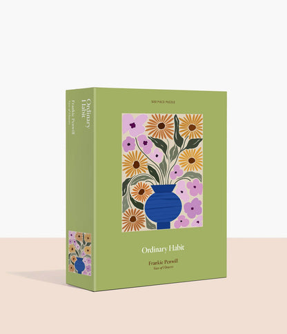 Ordinary Habit Vase of Flowers, 500 Piece Puzzle