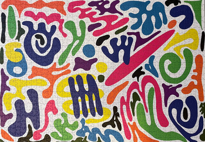 Sunshine Puzzles Colorful Splash, 1000 Piece Puzzle