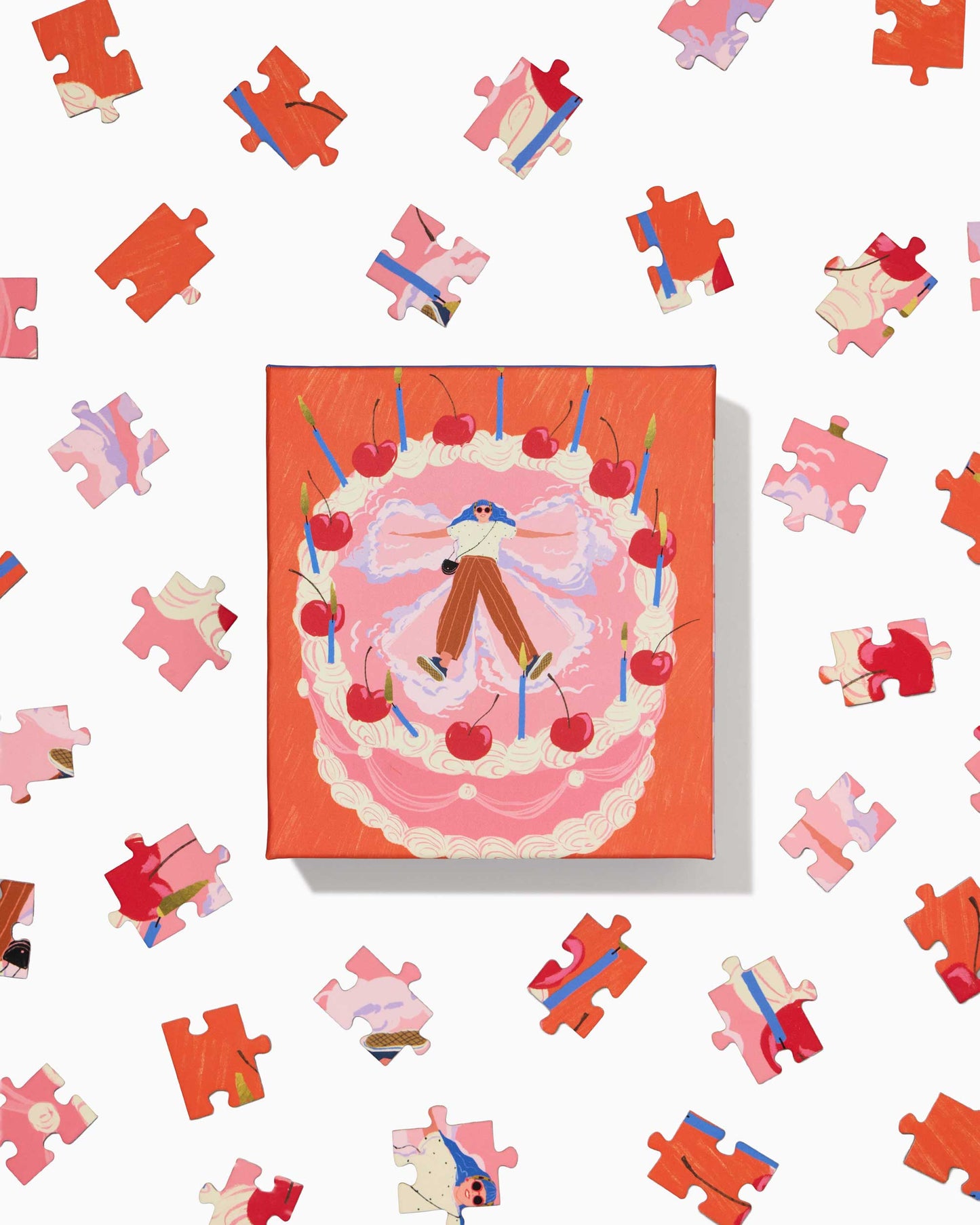 Ordinary Habit Cake Angel, 100 Piece Puzzle