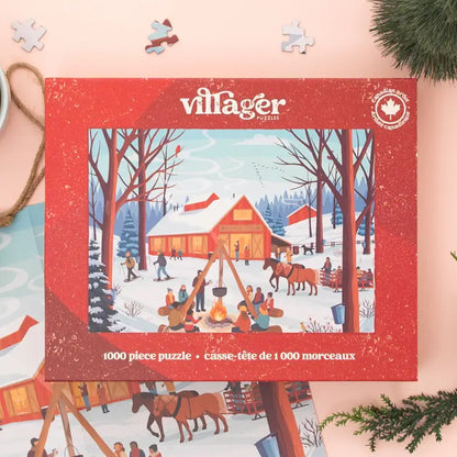 Villager Cabane À Sucre, 1000-Piece Puzzle