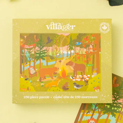 Villager Camp Canadiana, 250 Piece Puzzle