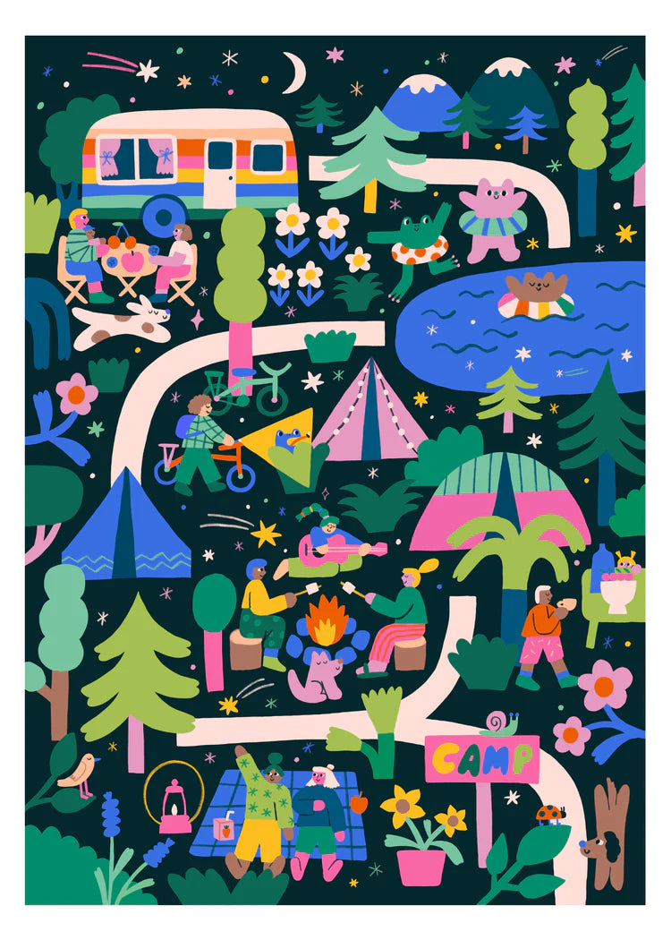 Holiyay Camp Friendship, 1000 Piece Puzzle
