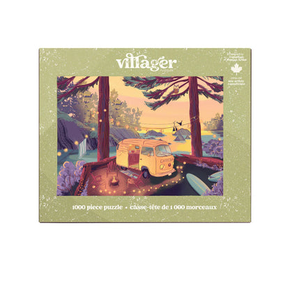 Villager Twilight Campsite, 1000 Piece Puzzle