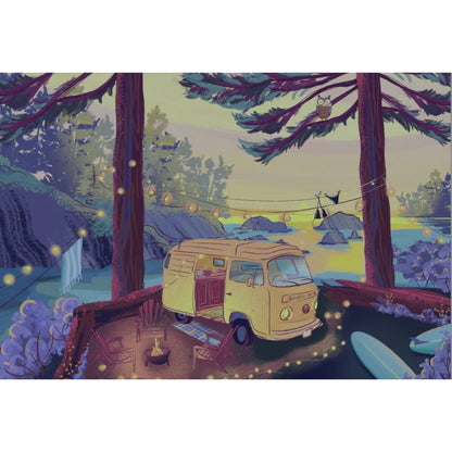 Villager Twilight Campsite, 1000 Piece Puzzle