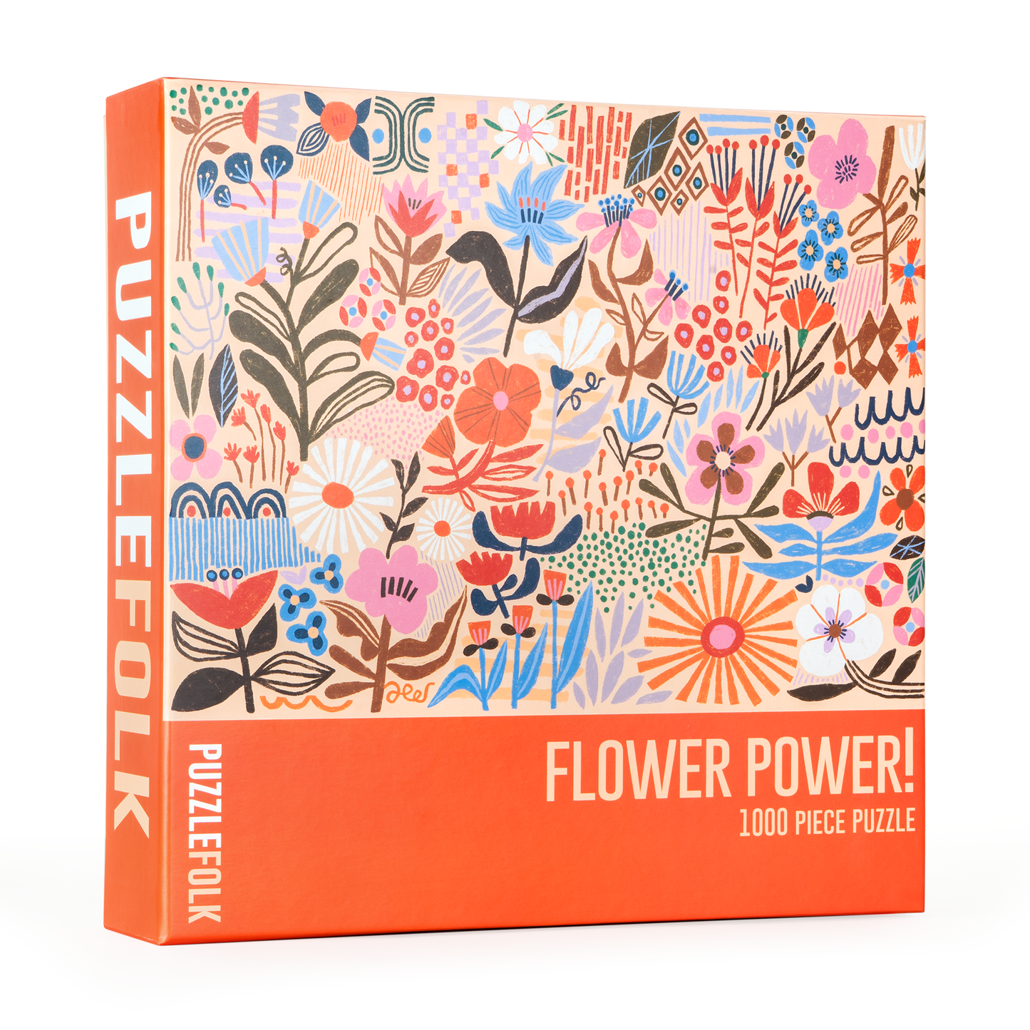 Puzzlefolk Flower Power, 1000 Piece Puzzle