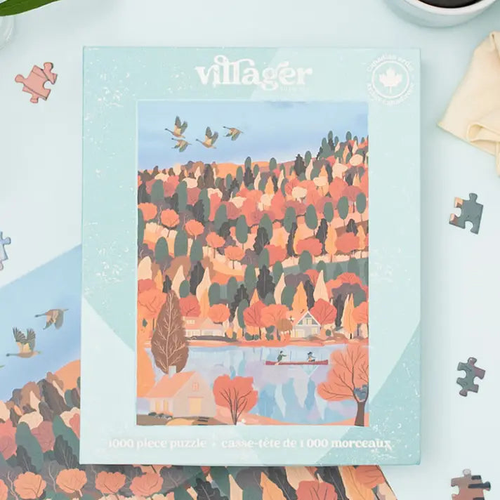 Villager Changing Seasons, 1000-Piece Puzzle