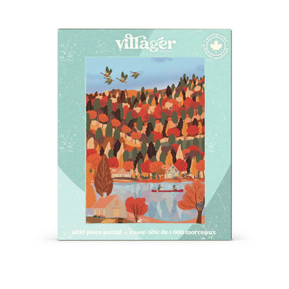 Villager Changing Seasons, 1000-Piece Puzzle