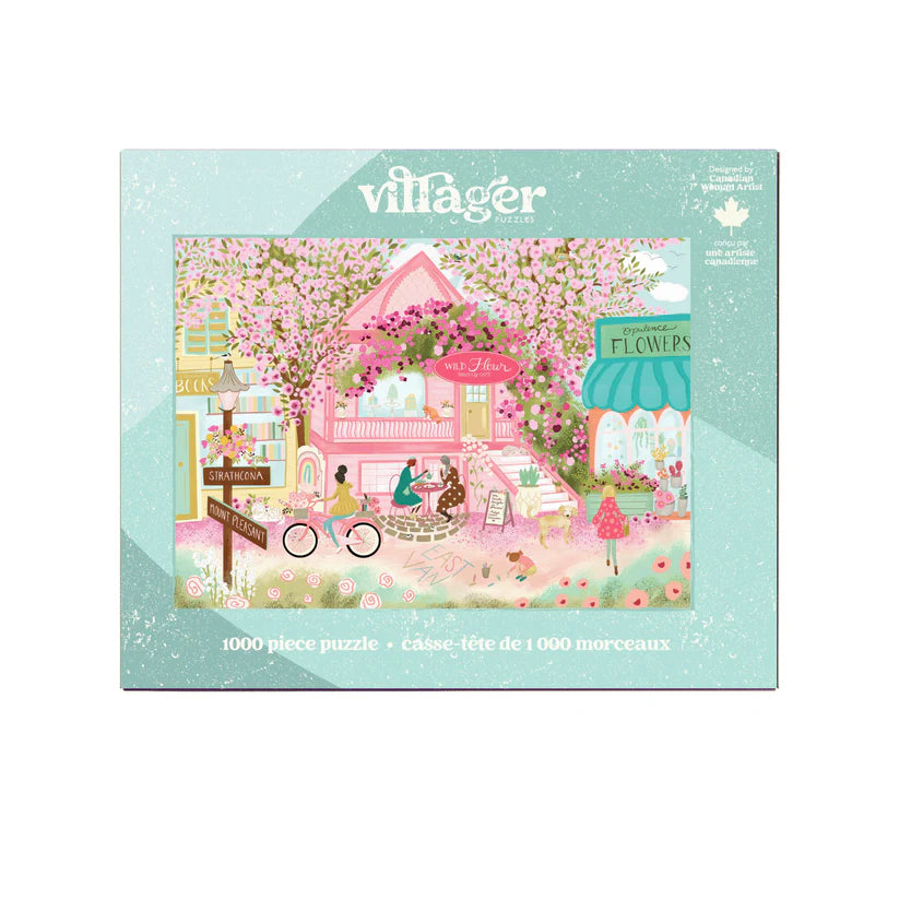 Villager City in Bloom, 1000 Pieces